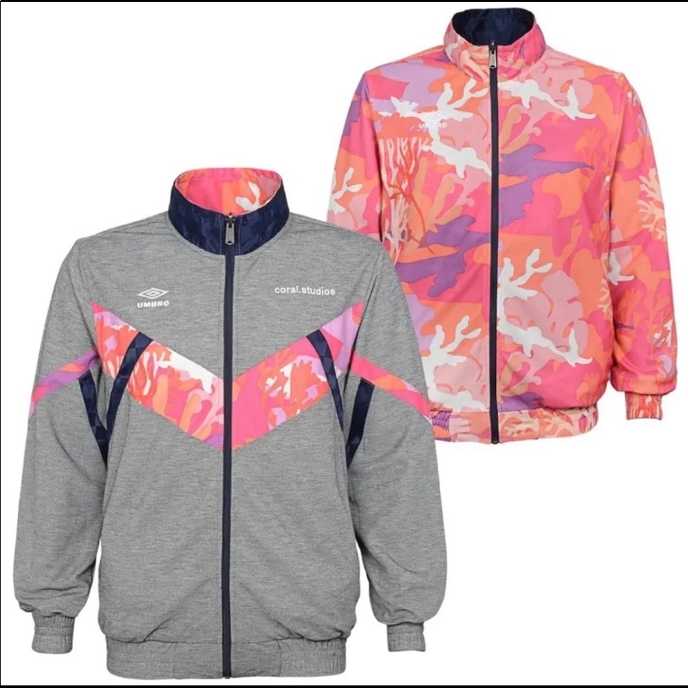 Umbro Men's Coral Studios X Reversible Jacket - Size XL